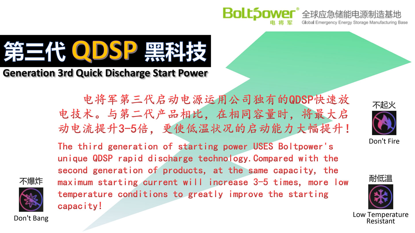 Boltpower电将军A11TCF汽车应急启动电源